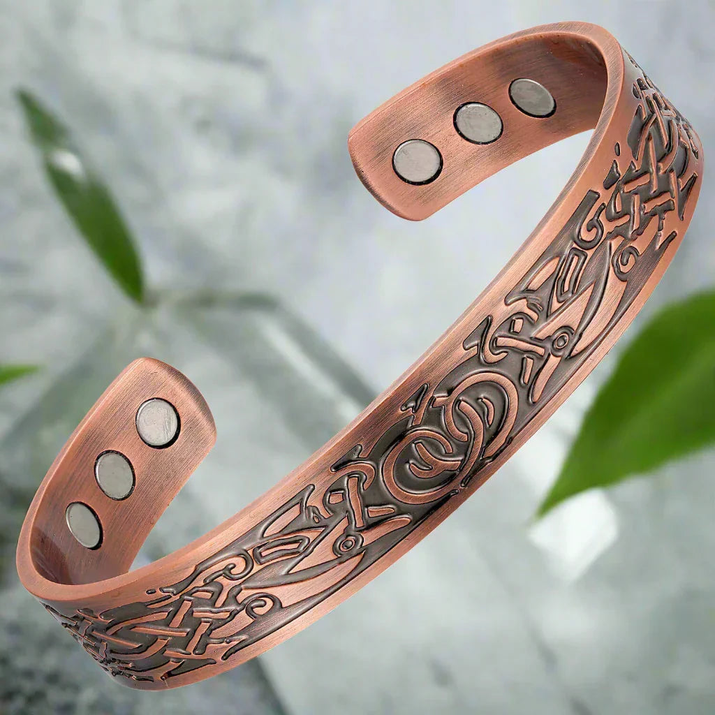 Pulsera de cobre Lago Sereno — Carmen, Lucía & Rocío