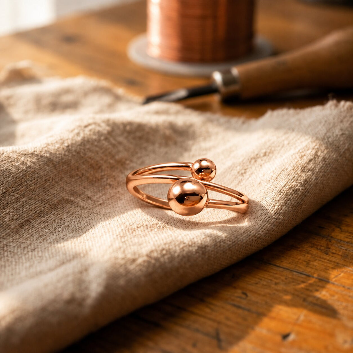 Anillo de cobre Horizon – imagen 2