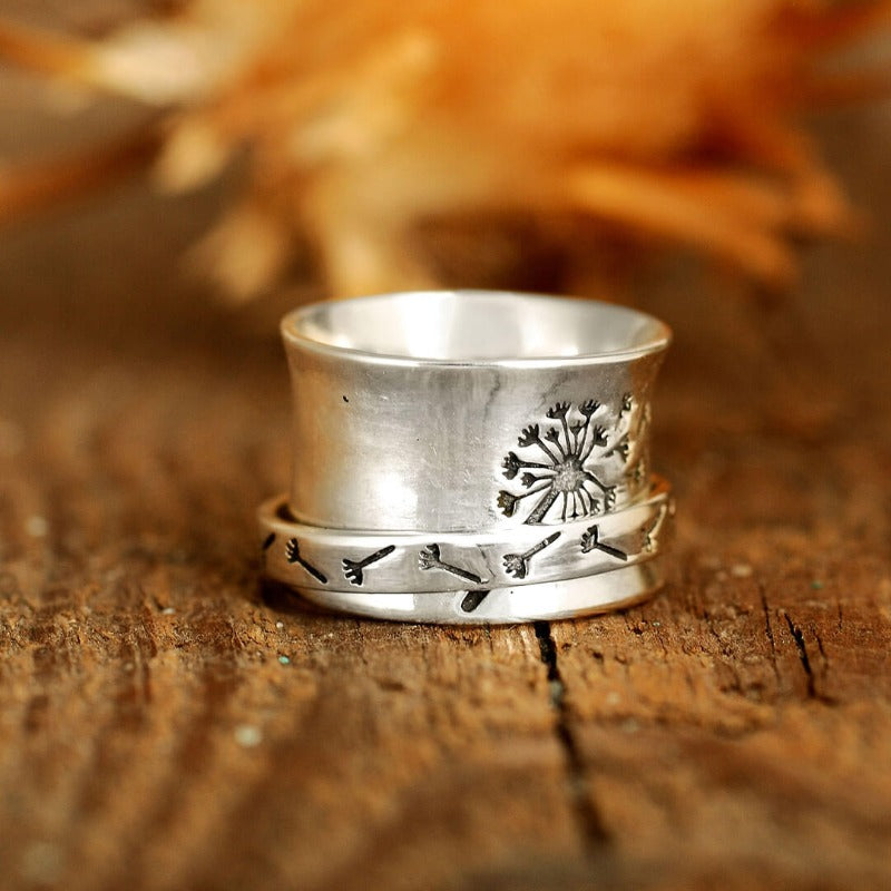 Anillo giratorio de diente de león – imagen 2