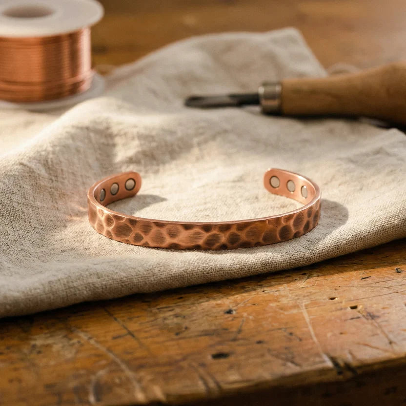 Pulsera de cobre Legado del Surco — Carmen, Lucía & Rocío
