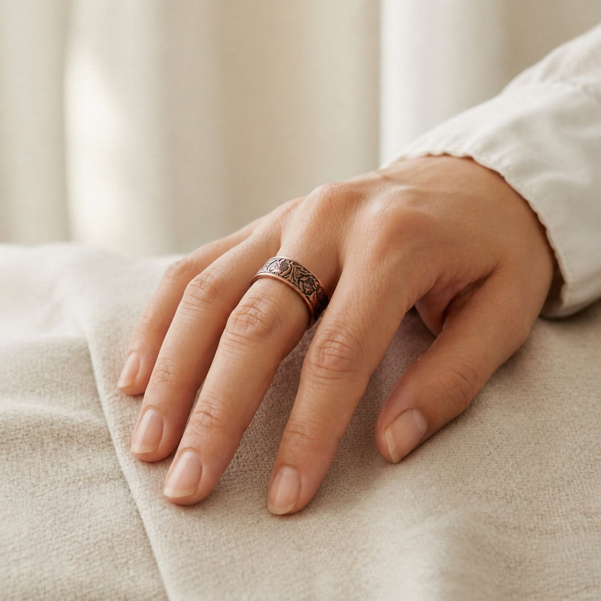 Anillo de cobre Carmen, Lucía & Rocío – imagen 2