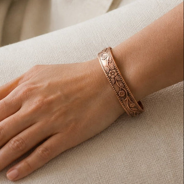 Pulsera de cobre Campanada de Medianoche — Carmen, Lucía & Rocío