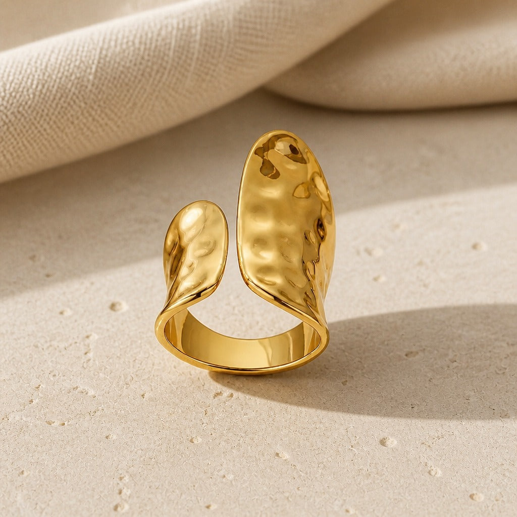 Anillo abierto Valora de oro – imagen 2
