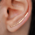 Pendientes de clip en forma de U hechos a mano – imagen 3