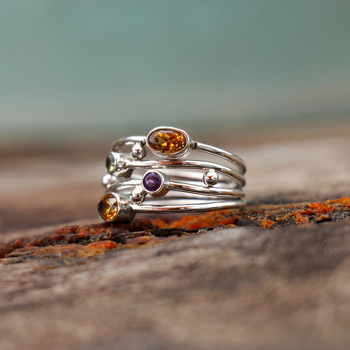 Anillo boutique exquisito con circonita incrustada – imagen 2