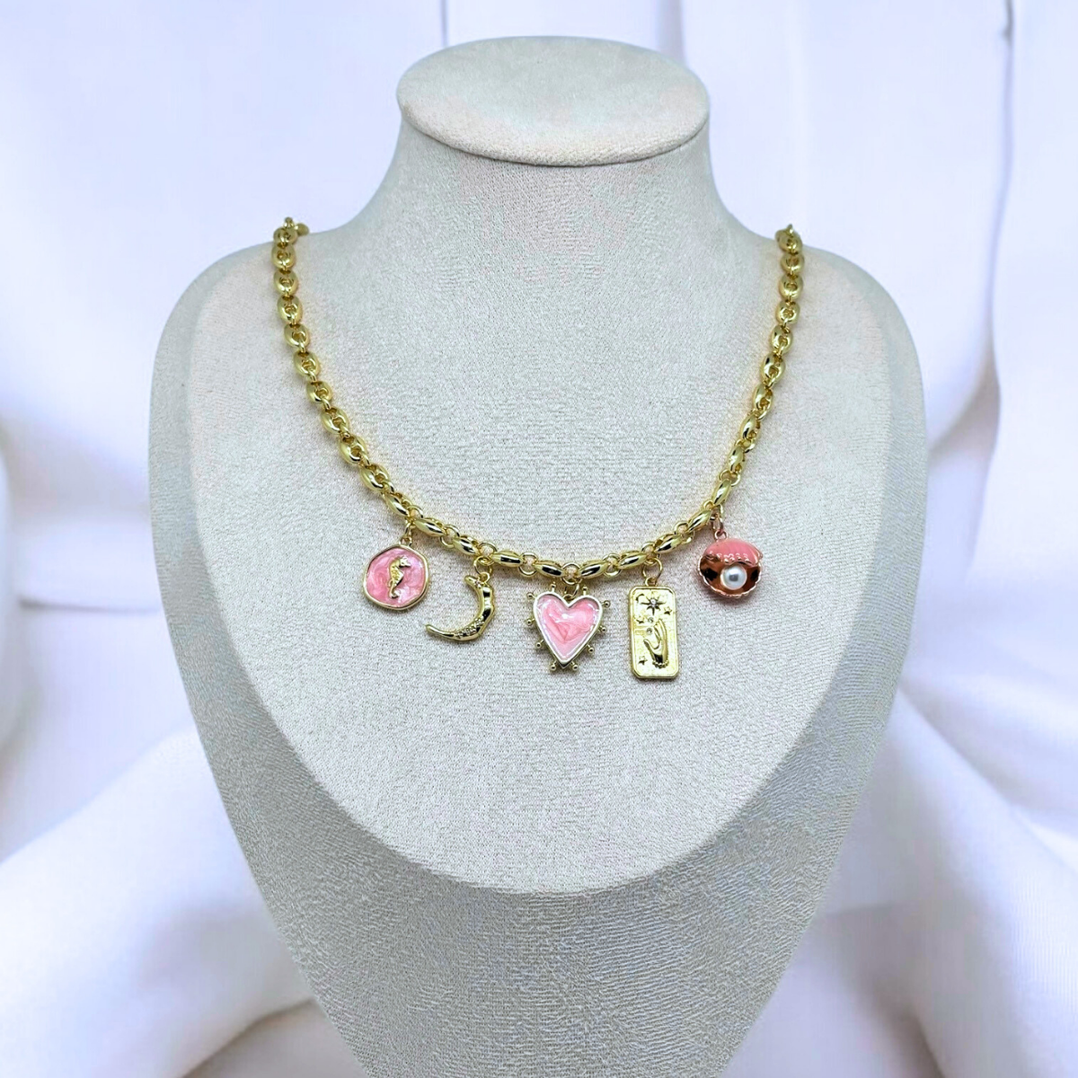 Collar Seashell Love (hecho a mano y edición limitada) – imagen 3