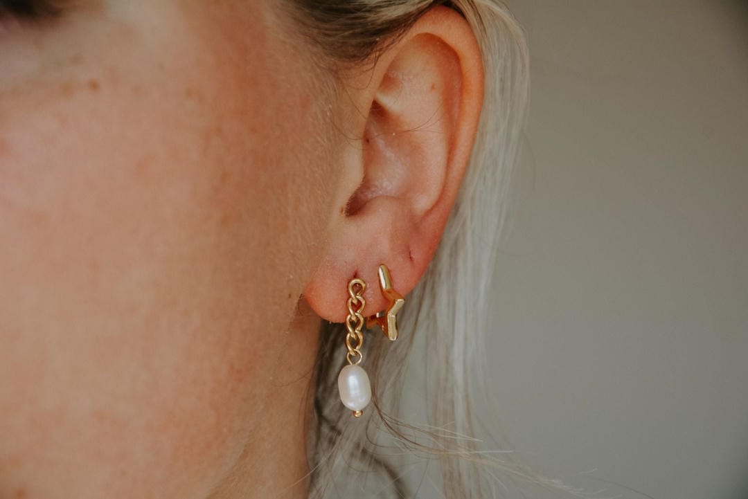 Pendientes juguetones con forma de estrella – imagen 3