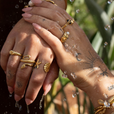 Anillo de serpiente detallado (ajustable) – imagen 6
