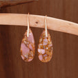 Pendientes artesanales de gota de tendencia – imagen 4