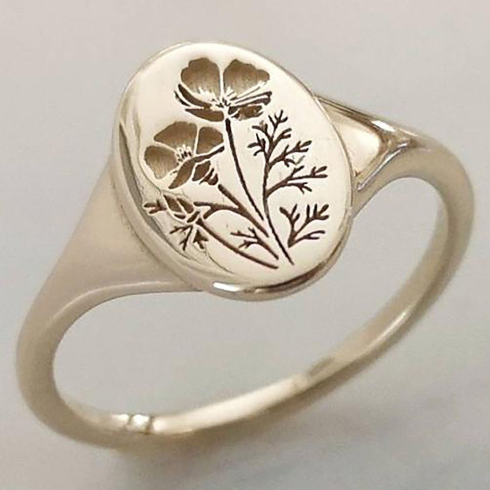 Anillo Grace inspirado en la naturaleza