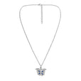 Collar colgante mariposa con mensaje secreto – imagen 2