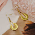 Pendientes colgantes bohemios redondos retro – imagen 2