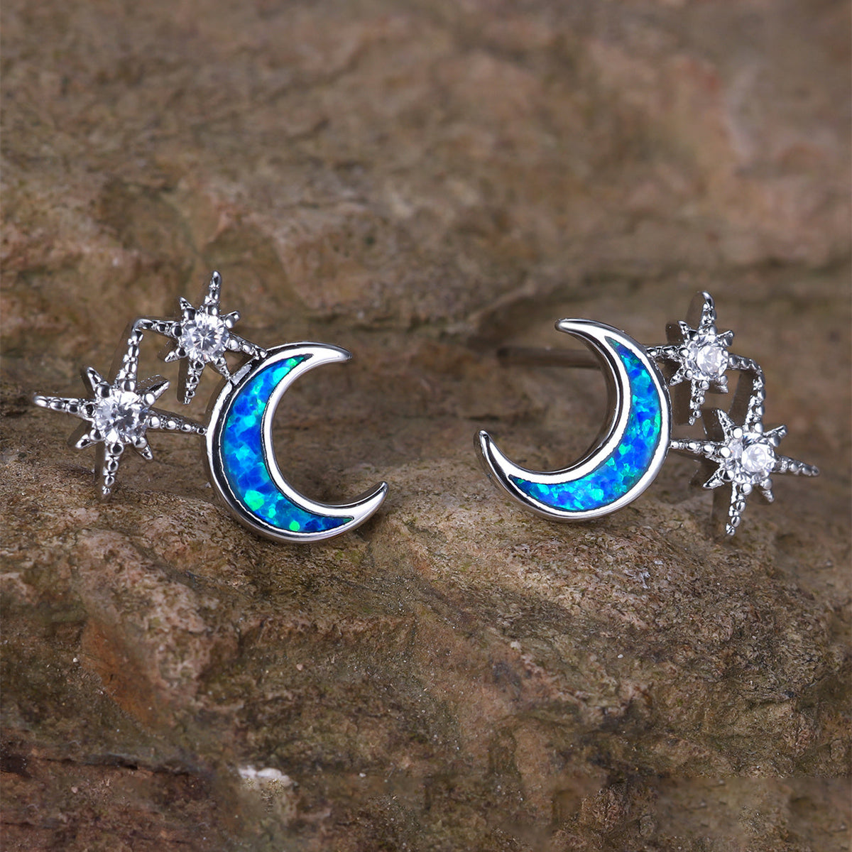 Pendientes de luna y estrellas – imagen 2