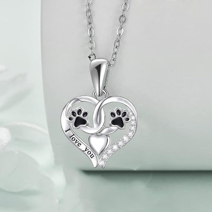 Collar con colgante Amigas para siempre