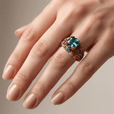 Anillo Forest en oro rosa – imagen 2