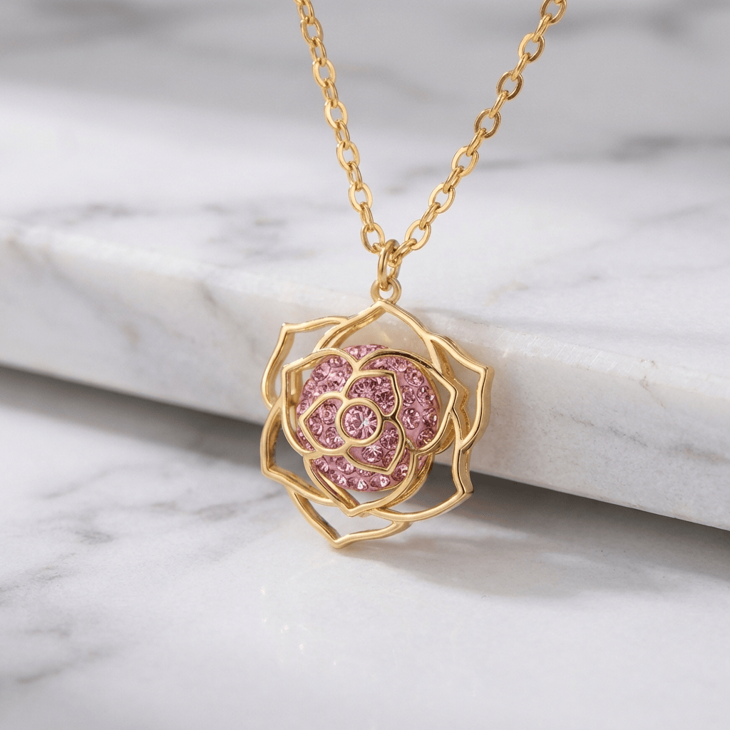 Collar con dije Aura de Rosa – imagen 2