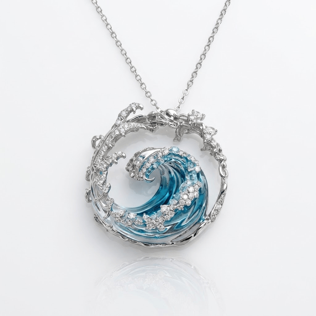 Collar Azure Wave