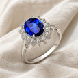 Anillo de compromiso real de zafiro – imagen 3