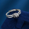 Anillo de circonita de lujo, estilo moda – imagen 2