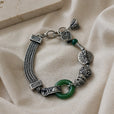 Pulsera vintage de dijes Dynasty – imagen 2