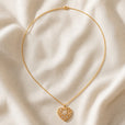 Collar corazón eterno hueco – imagen 2