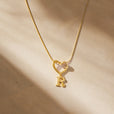 Collar inicial corazón Evermore – imagen 20