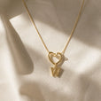 Collar inicial corazón Evermore – imagen 25