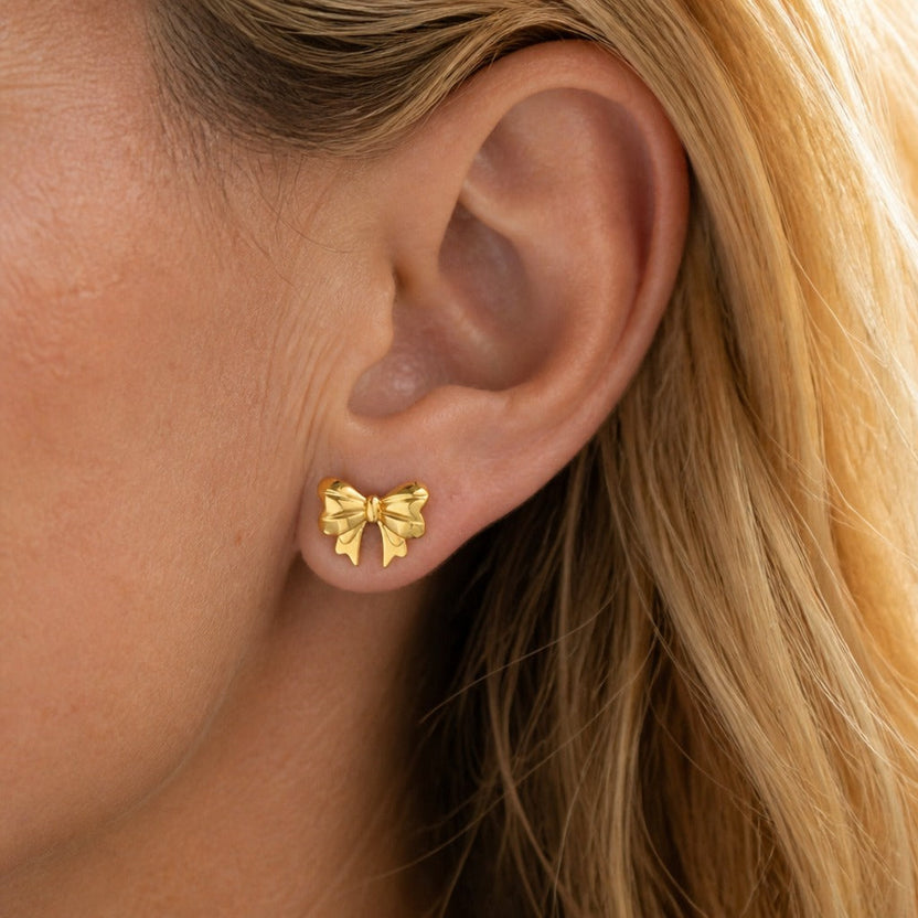 Pendientes de lazo petite Seraphina