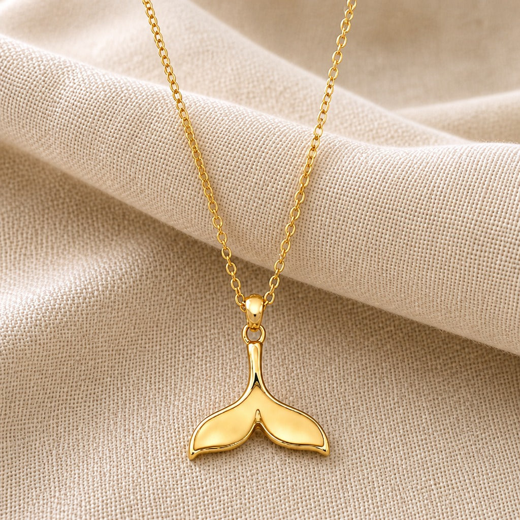 Collar elegante de cola de ballena – imagen 3