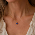 Collar con colgante solitario redondo – imagen 2