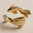 Anillo vintage de koi con charm – imagen 2
