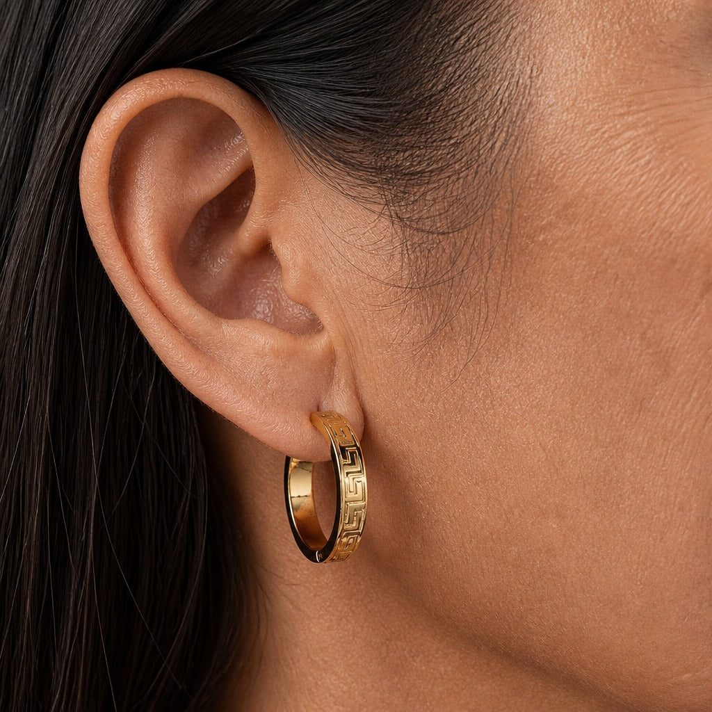 Pendientes de aro Dakota