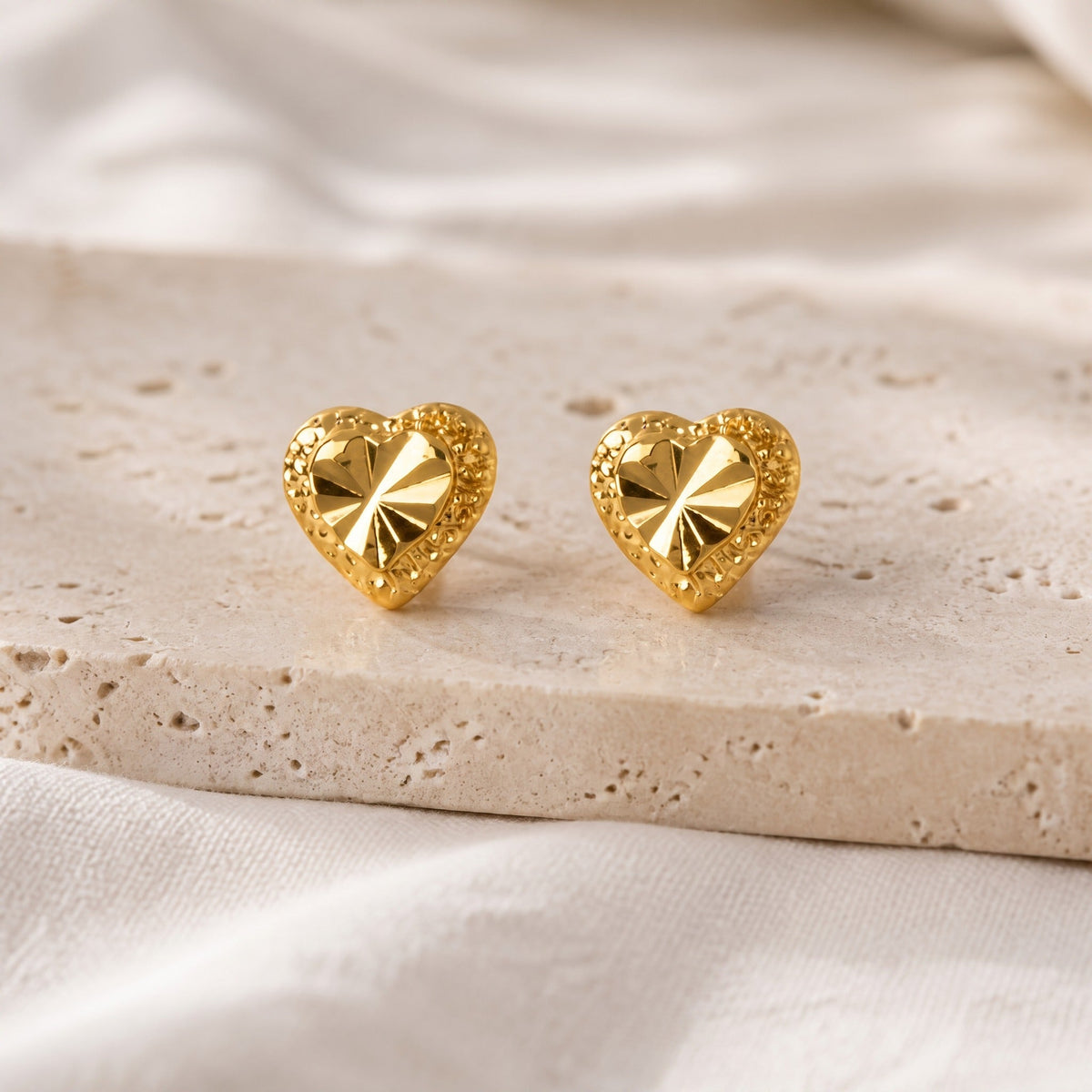 Pendientes de corazón Beverly