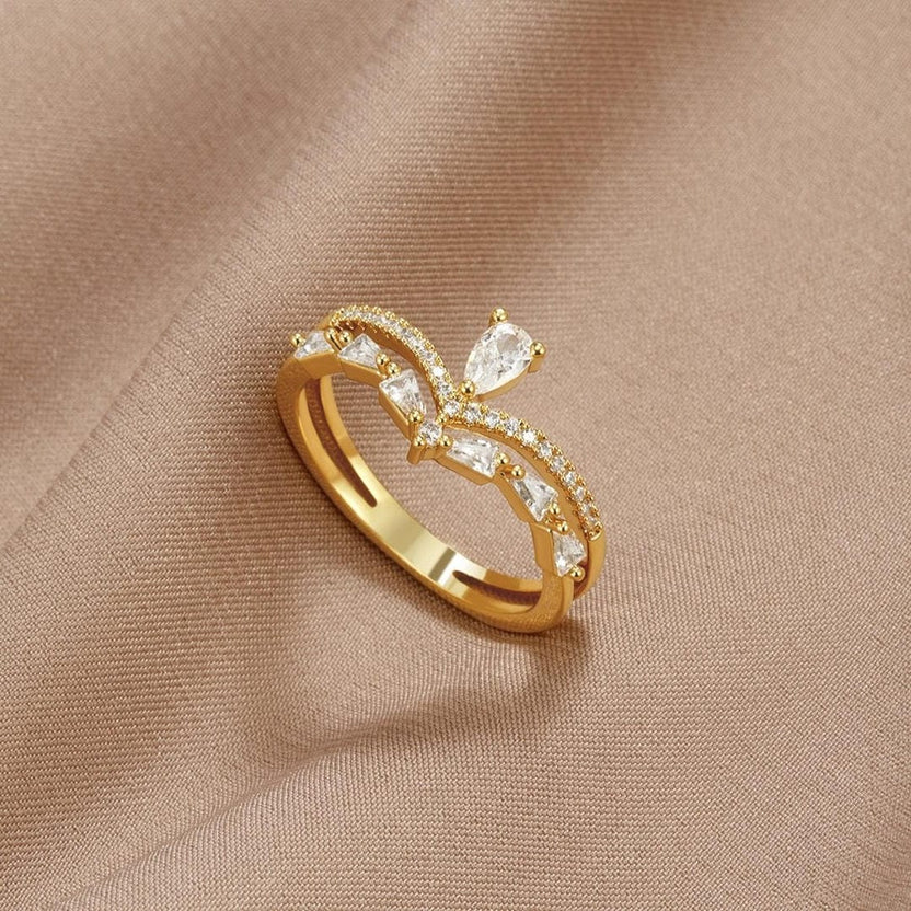 Anillo Aura chic moderno