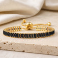 Pulsera de tenis refinada con circonitas
