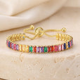 Pulsera de tenis refinada con circonitas – imagen 3
