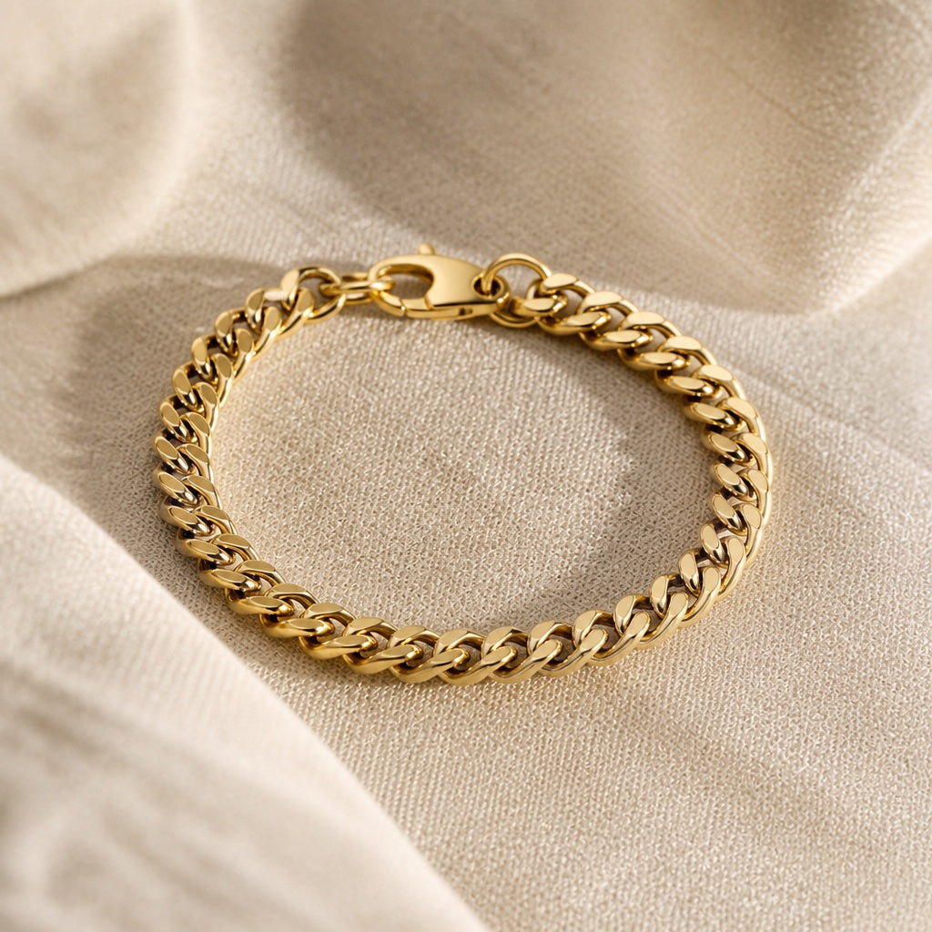 Pulsera icónica de eslabón cubano – imagen 2