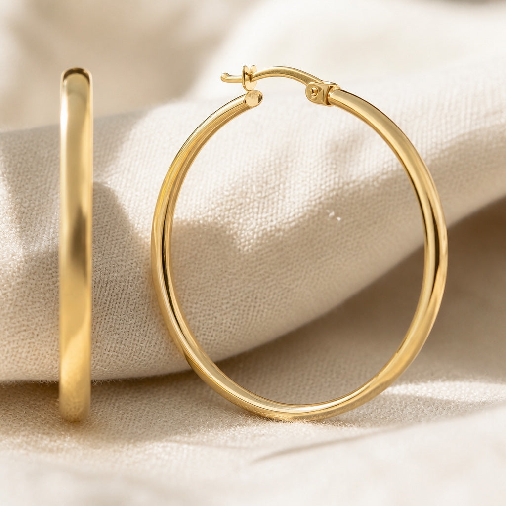 Pendientes llamativos Golden Majesty
