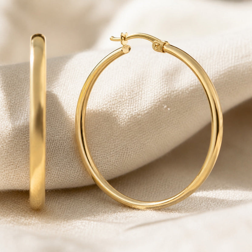 Pendientes llamativos Golden Majesty