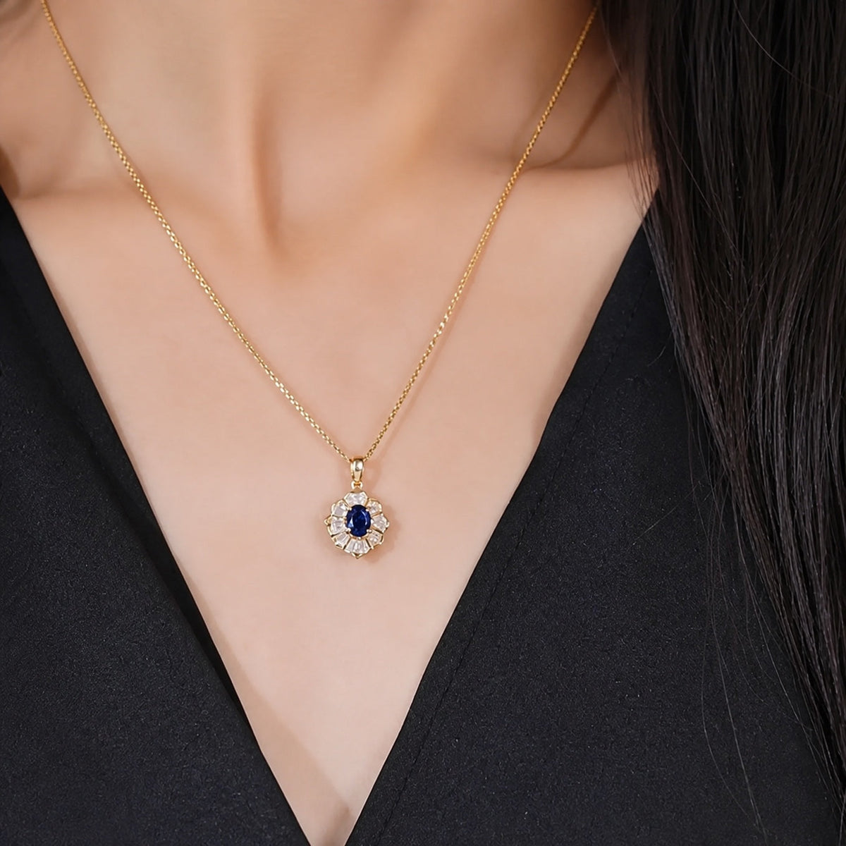 Collar Kavella Noctazure – imagen 2