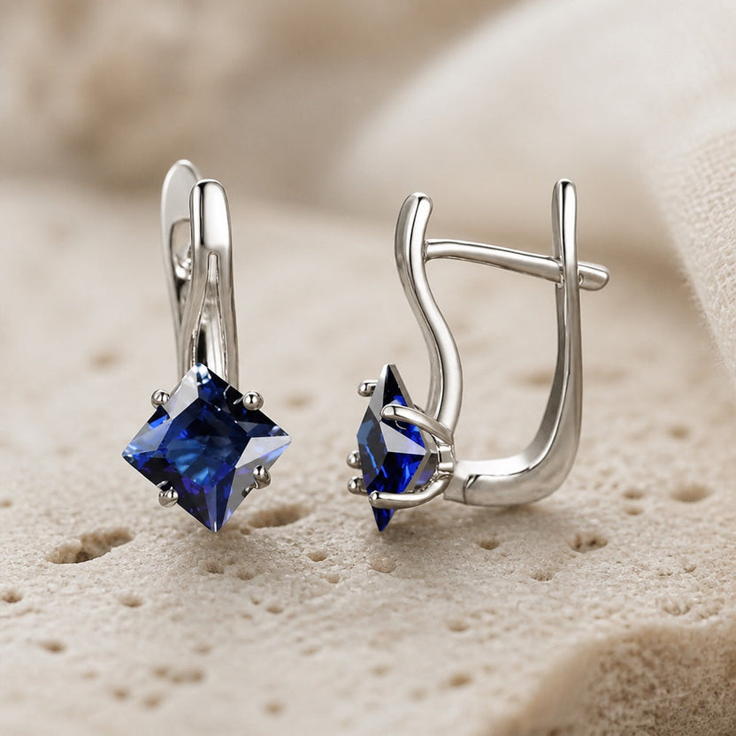 Pendientes Sylvette Azurienne