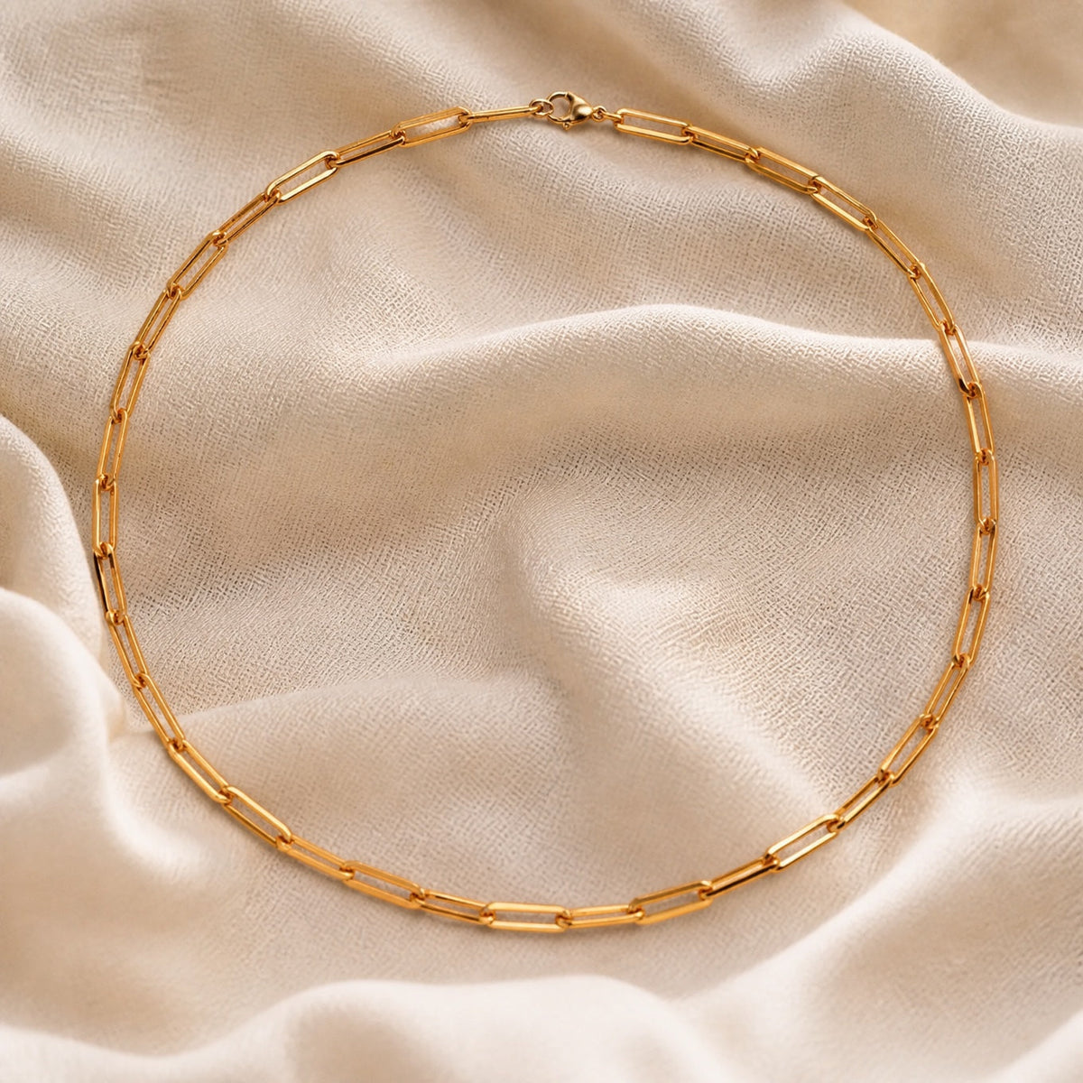 Collar sutil de cadena de eslabones – imagen 3