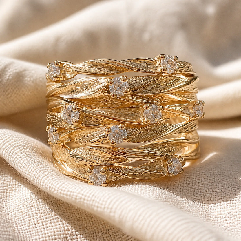 Anillo ancho Elite Hyperbole