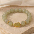 Pulsera de racimo de perlas pulidas