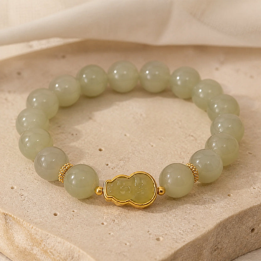 Pulsera de racimo de perlas pulidas