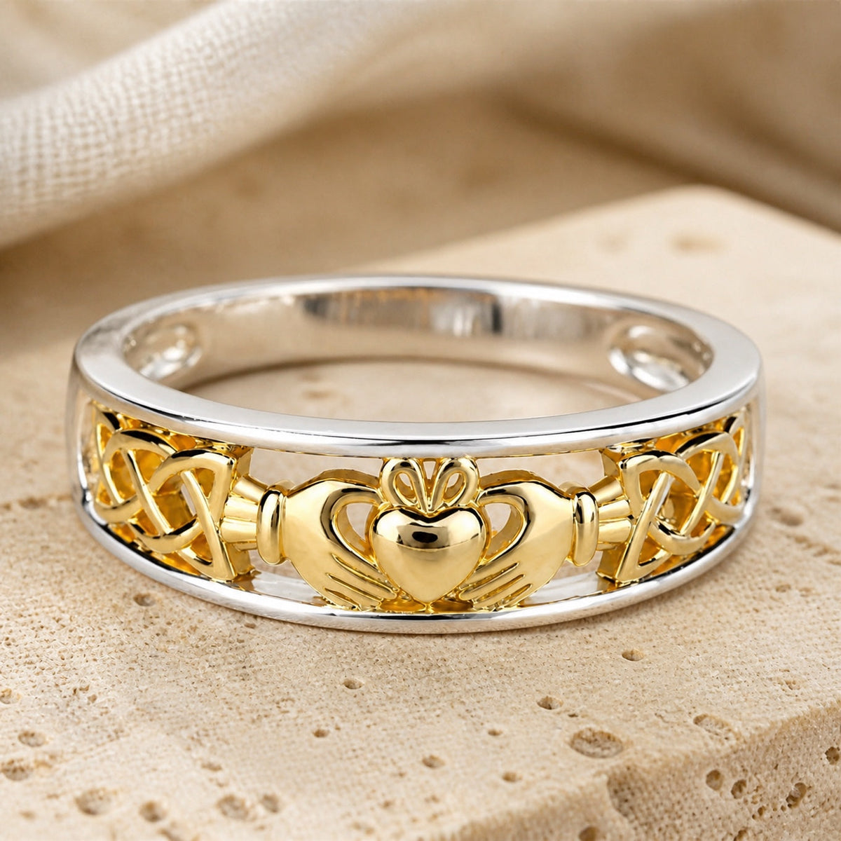 Anillo de promesa Amor Retro Kelada — Carmen, Lucía & Rocío