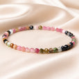 Pulsera de piedra de jade facetada – imagen 3