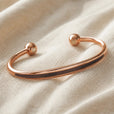 Pulsera de cobre con jade Verdant