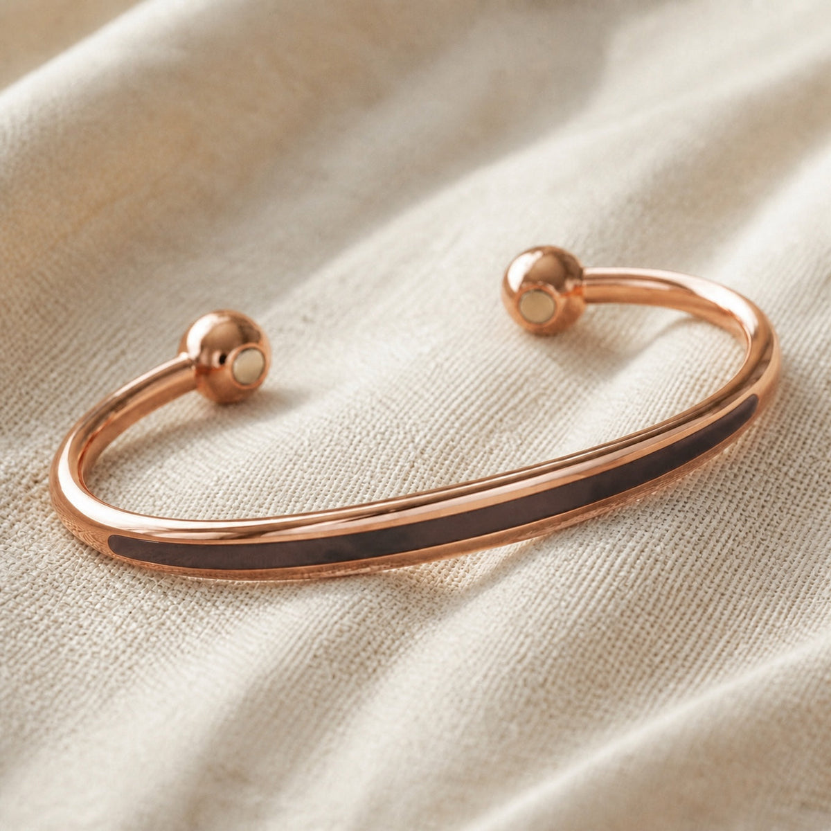 Pulsera de cobre con jade Verdant