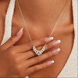 Collar con colgante de circonita radiante – imagen 2